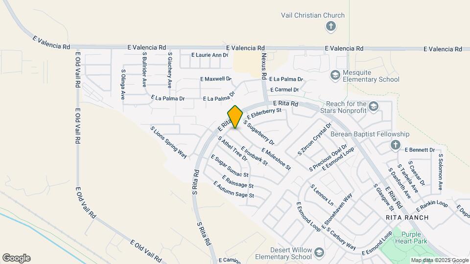 9030 E Muleshoe St Map and Location Details