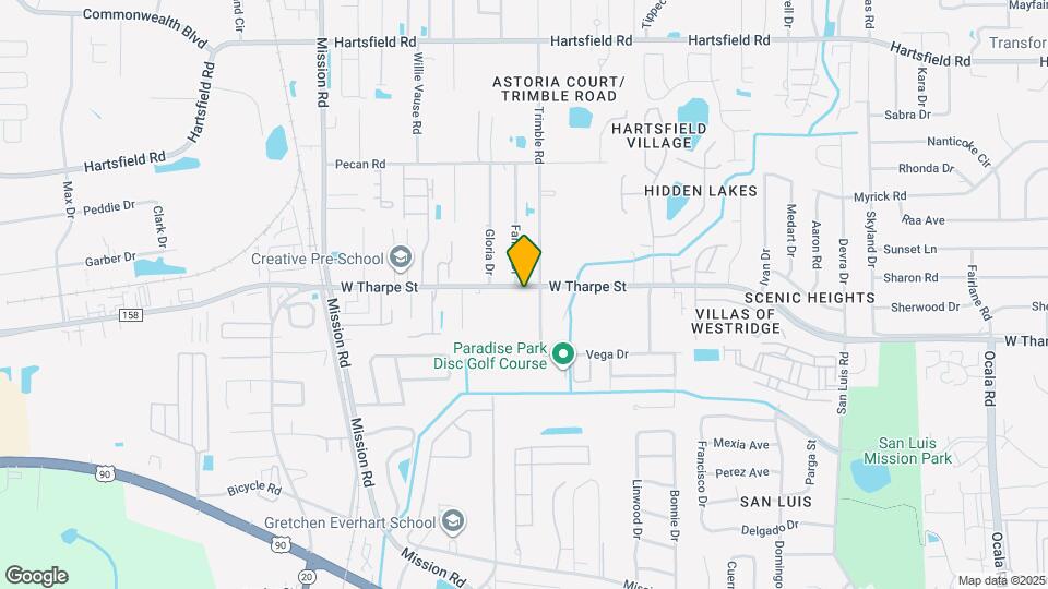 2603 W Tharpe St Map and Location Details