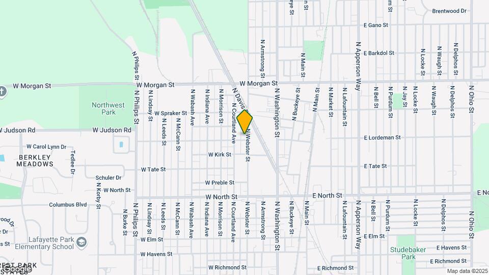 508 W Lordeman St Map and Location Details
