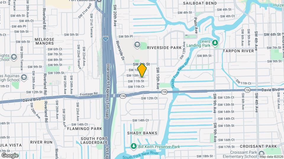 1621 SW 11th St Map and Location Details