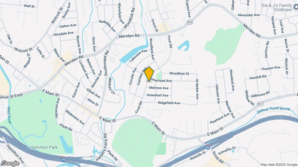 172 Frost Rd-Unit -1st floor Map and Location Details