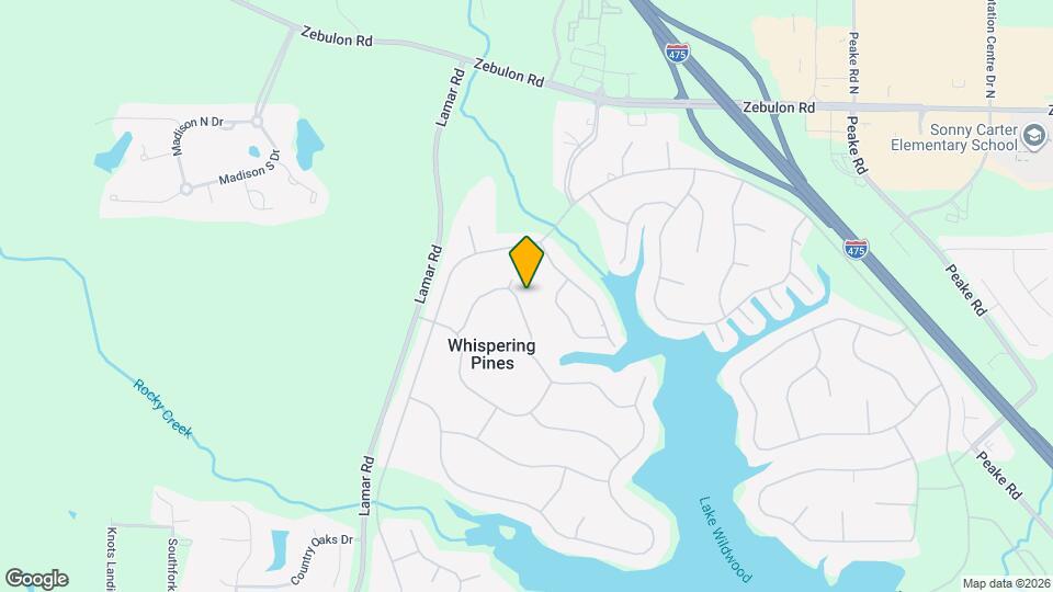 536 Loblolly Ln Map and Location Details