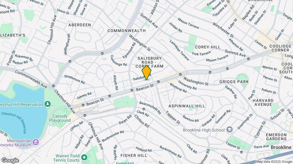 1726 Beacon St Map and Location Details