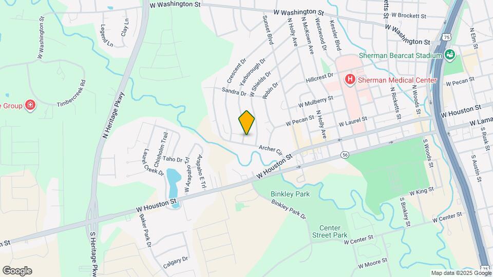 1917 Yarborough Dr Map and Location Details