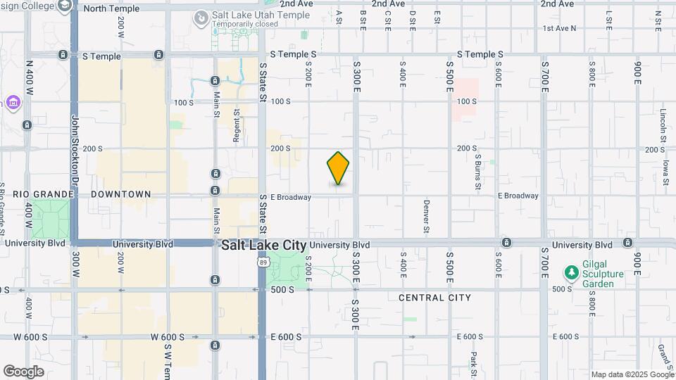 251 E Broadway, Unit 401 Mapa y Detalles de la Ubicación