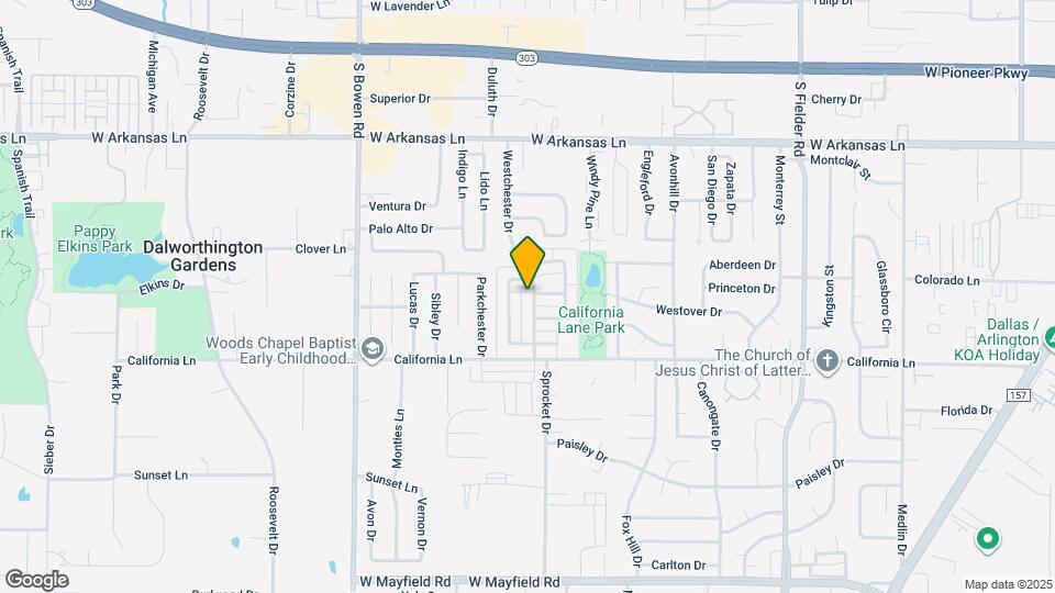 2702 Westchester Dr Map and Location Details
