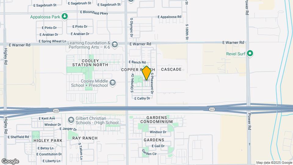 1051 S Cheshire Ln Map and Location Details