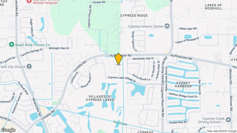 15403 Redbud Dale Ct Map and Location Details