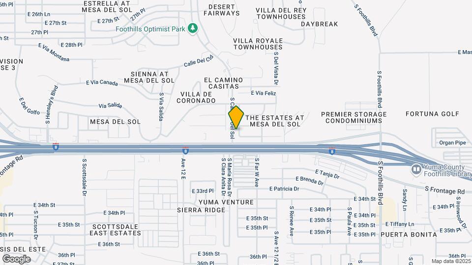 10824 S Ave Primavera Map and Location Details