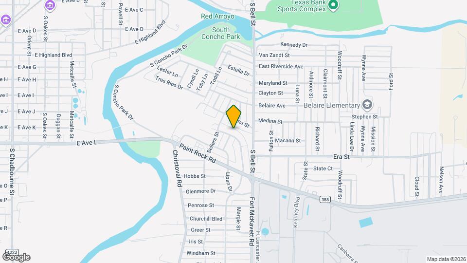 244 La Salle Dr Map and Location Details
