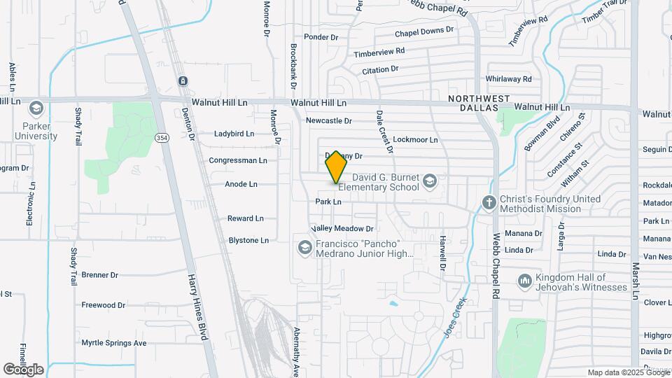Park Lane Townhomes Map and Location Details