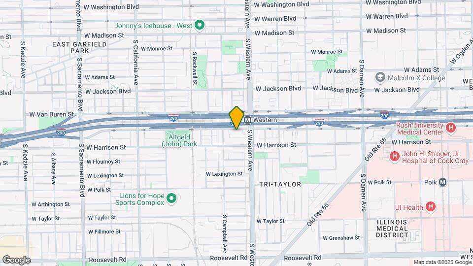 2431 W Congress Pkwy Map and Location Details