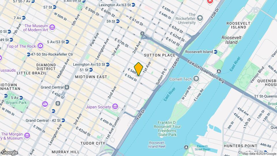 971 - 973 First Ave Mapa y Detalles de la Ubicación