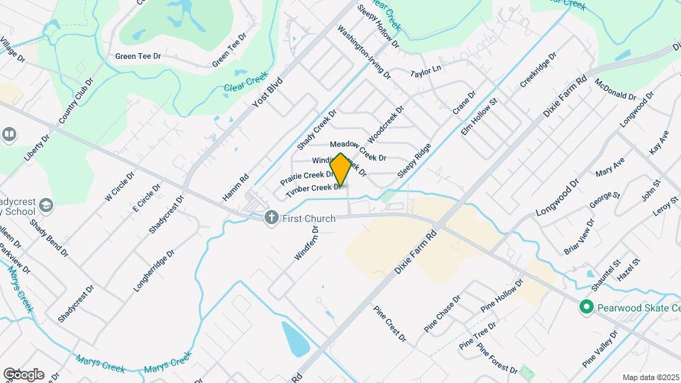 1904 Timber Creek Dr Map and Location Details