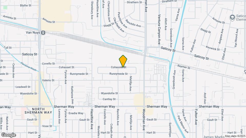 13836 Cohasset St Map and Location Details