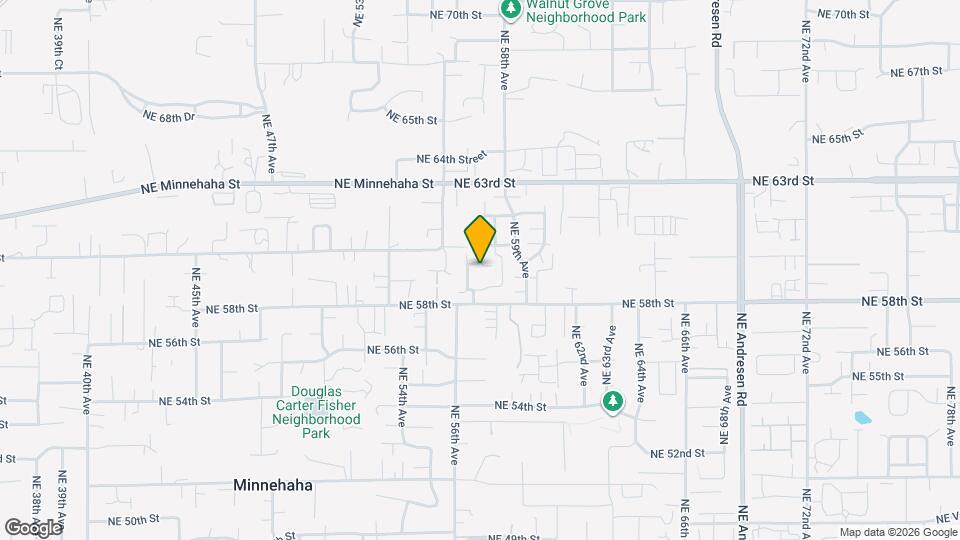 5705 NE 59th Way Map and Location Details