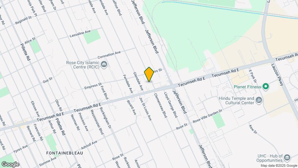 2051 Balfour Blvd Map and Location Details