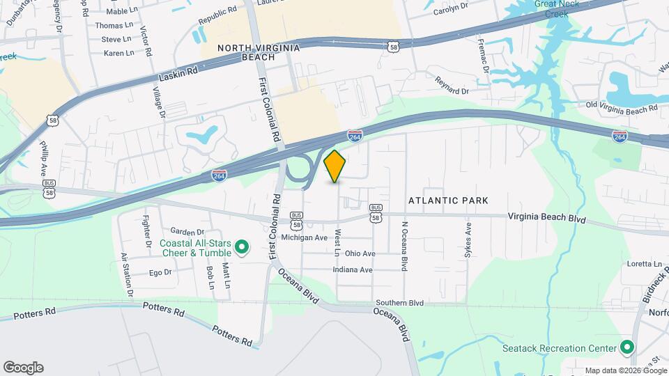 333 West Ln, Unit B Map and Location Details