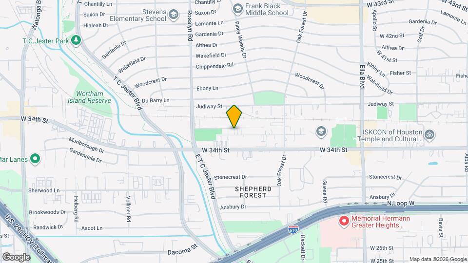 2234 Lou Ellen Ln Map and Location Details