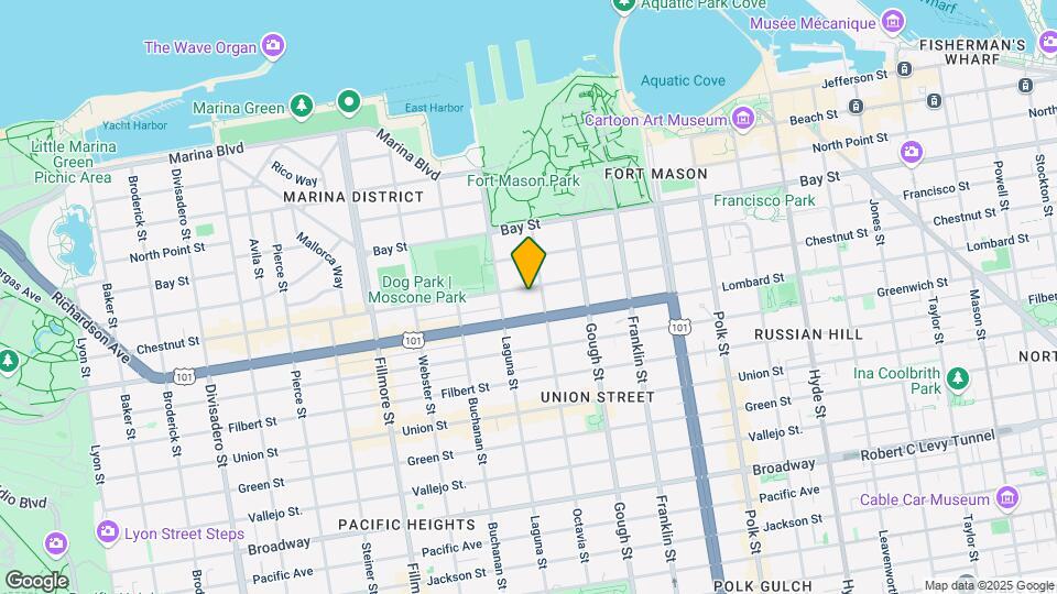 1635-1637 Chestnut St Map and Location Details
