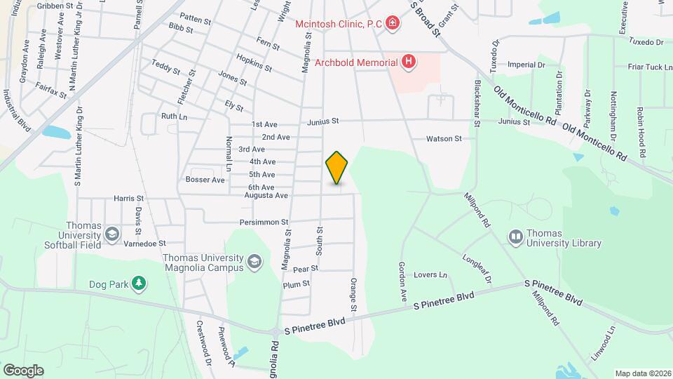 409 Augusta Ave Map and Location Details