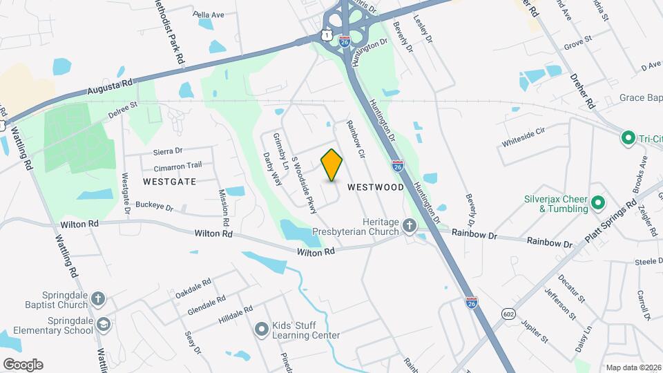 151 Whispering Glen Cir Map and Location Details