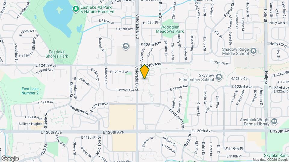 12262 Colorado Blvd Map and Location Details