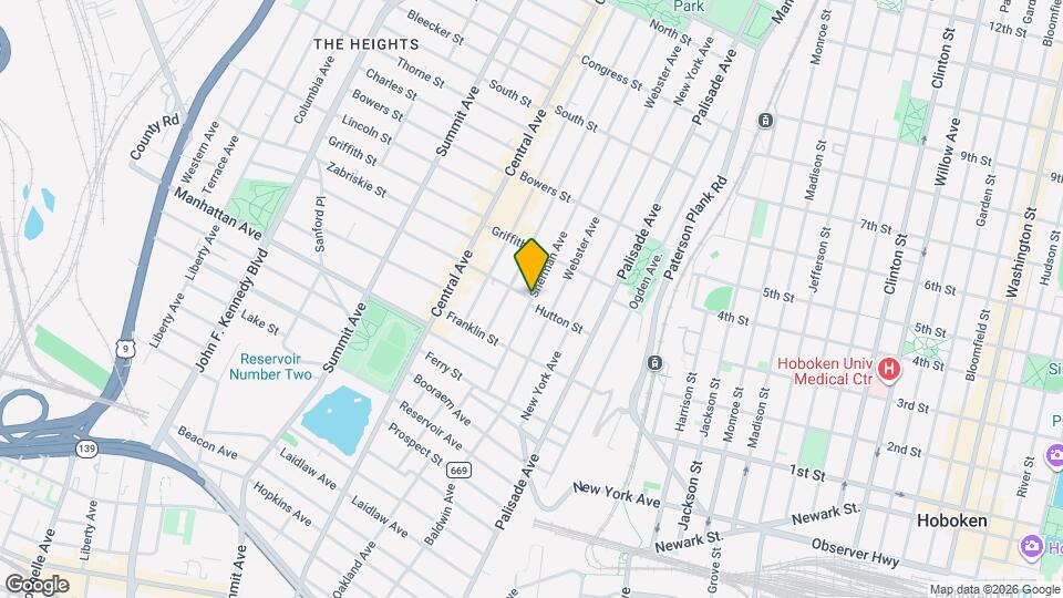 84 Sherman Ave Map and Location Details