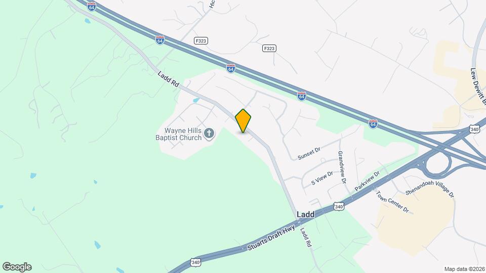 907 Ladd Rd Map and Location Details