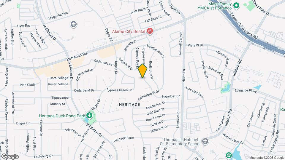 9830 Sugarloaf Dr Map and Location Details