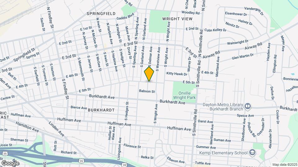 3602 E 5th St Map and Location Details