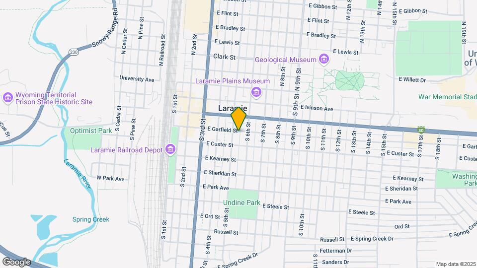 508 E Garfield St Map and Location Details