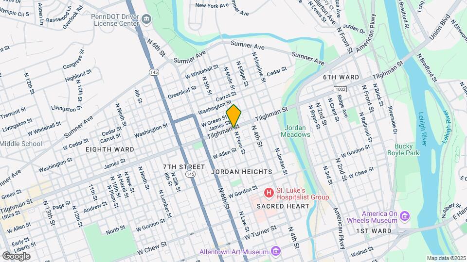 440 W Tilghman St Map and Location Details