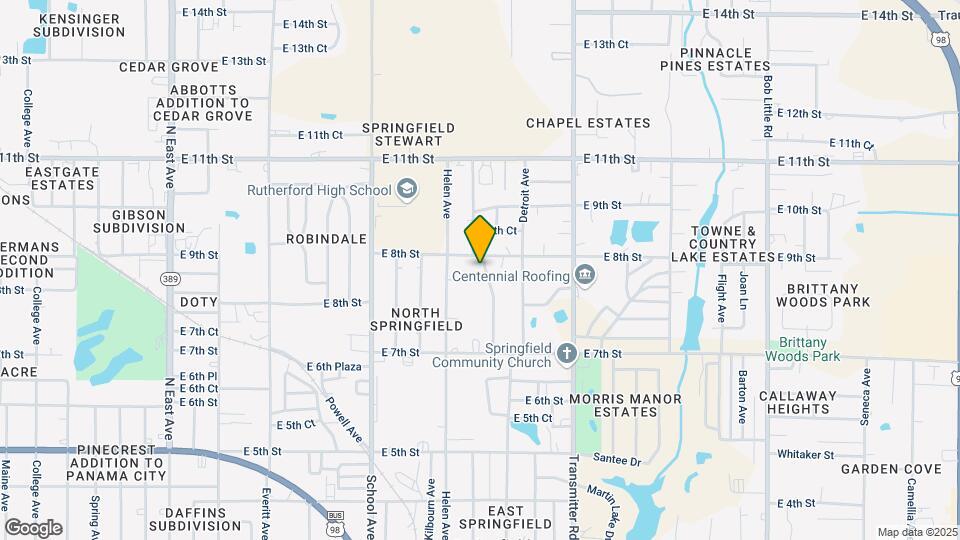 Springfield Housing Authority Map and Location Details