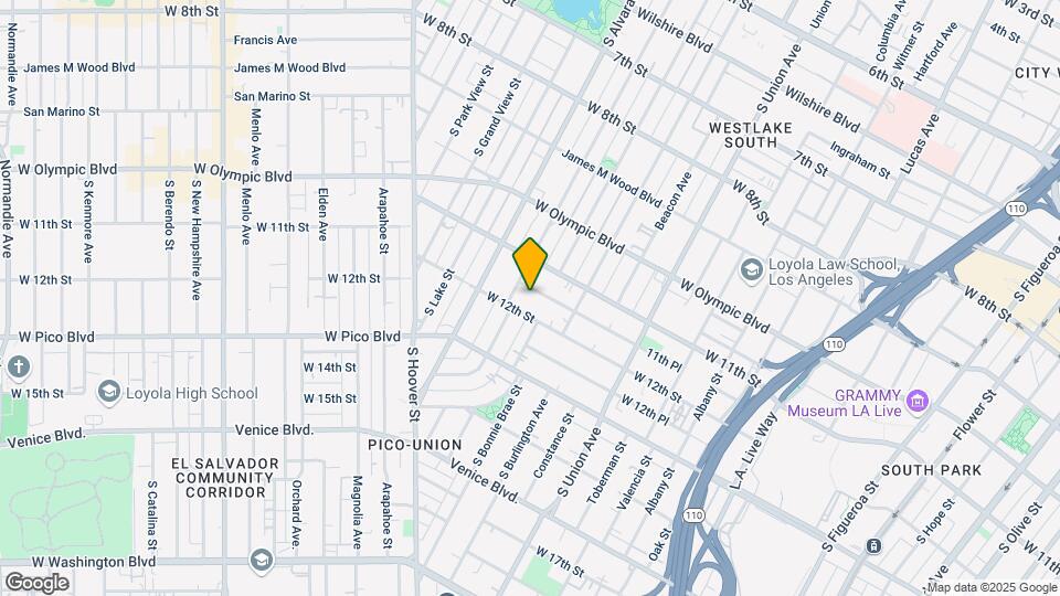 6 Units in Downtown Los Angeles Map and Location Details