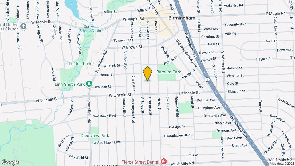 920 Henrietta St Map and Location Details