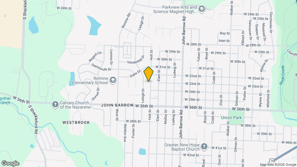 3308 Holt St Map and Location Details