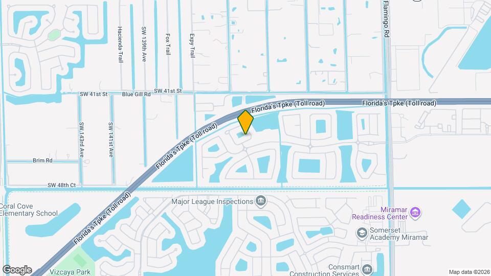13117 SW 44th St Map and Location Details