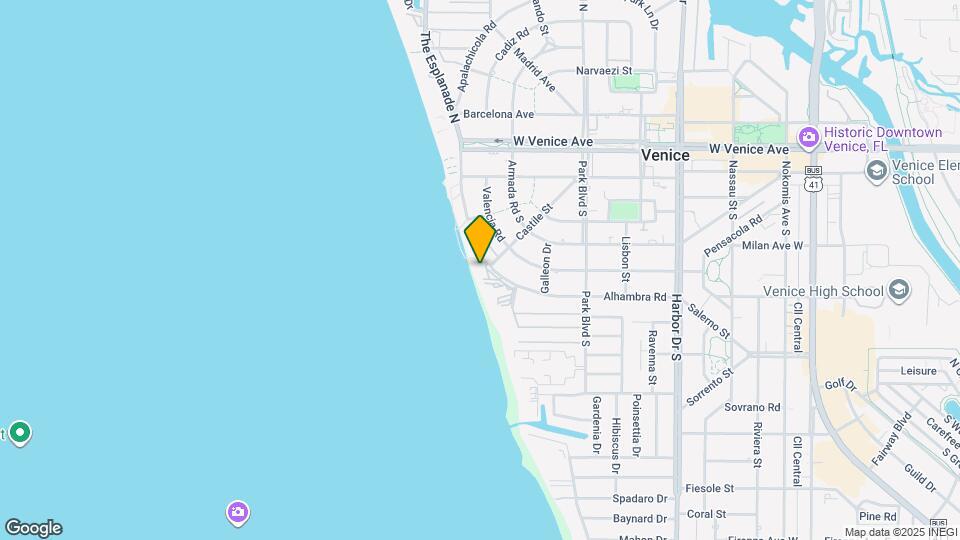 633 Alhambra Rd Map and Location Details