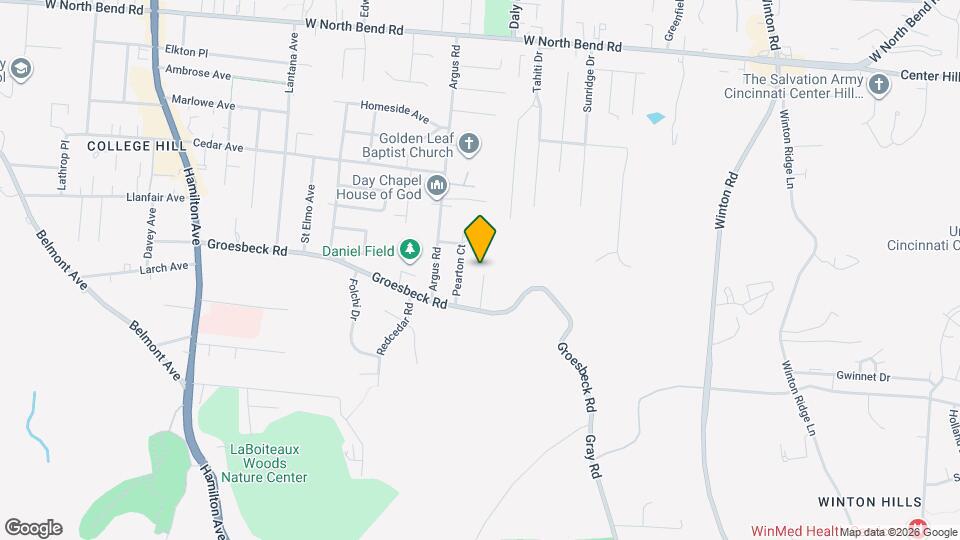 5735 Kiefer Ct Map and Location Details