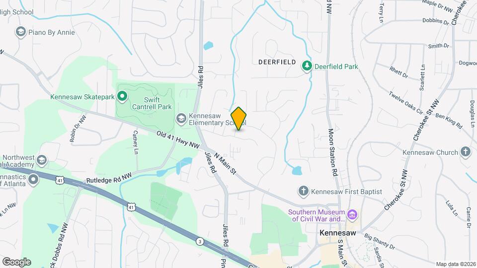 1092 Mountain Springs Dr Map and Location Details