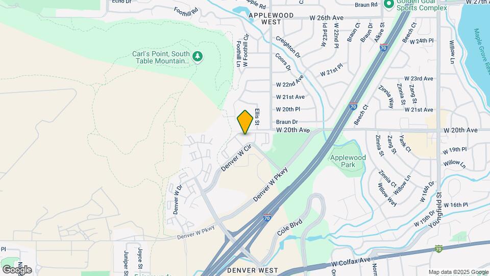 13865 Denver W Cir, Unit FL2-ID272A Map and Location Details