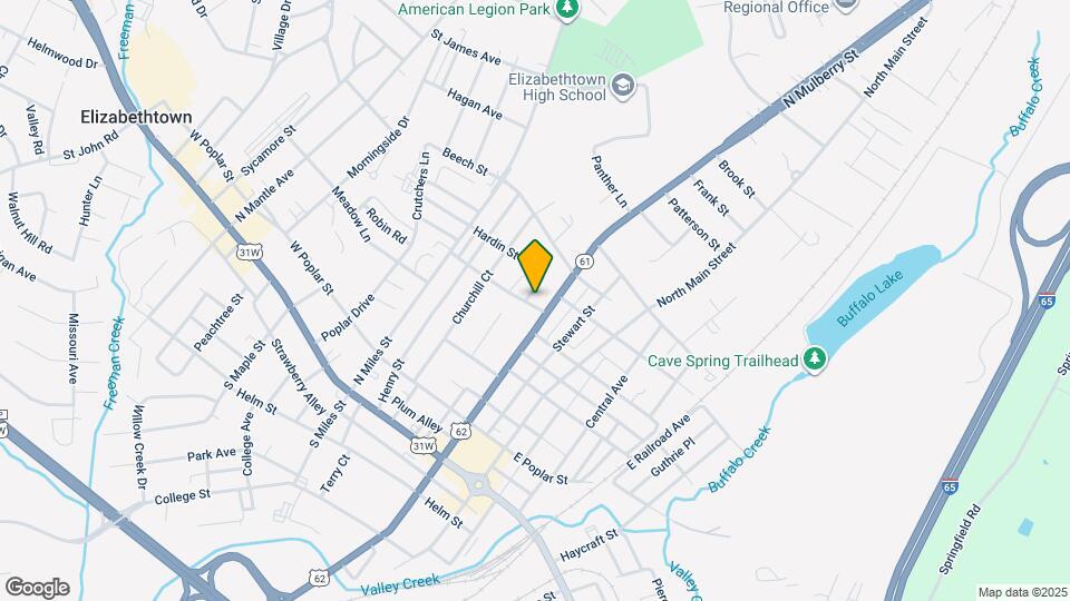 203 W Warfield St Map and Location Details