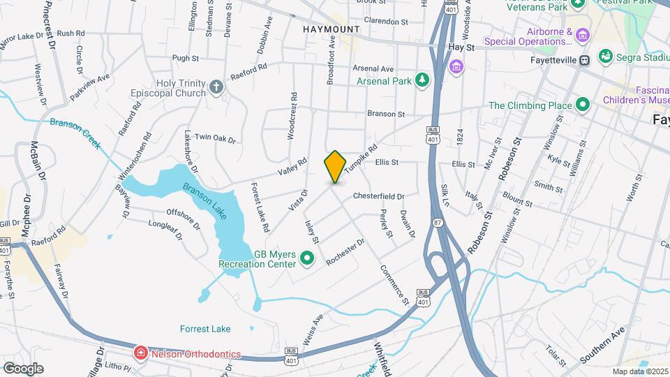 1203 Turnpike Rd Map and Location Details