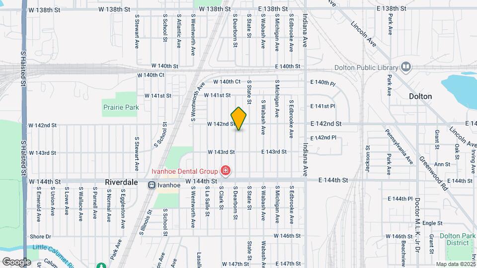 14213 S Dearborn St Map and Location Details