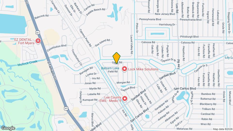 7507 Mellon Rd Map and Location Details