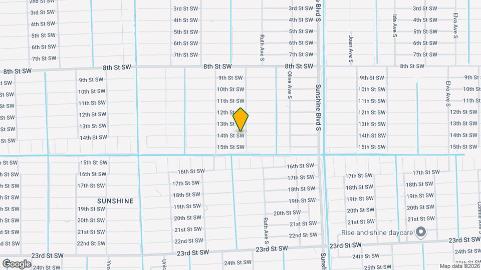 3302 14th St SW Map and Location Details