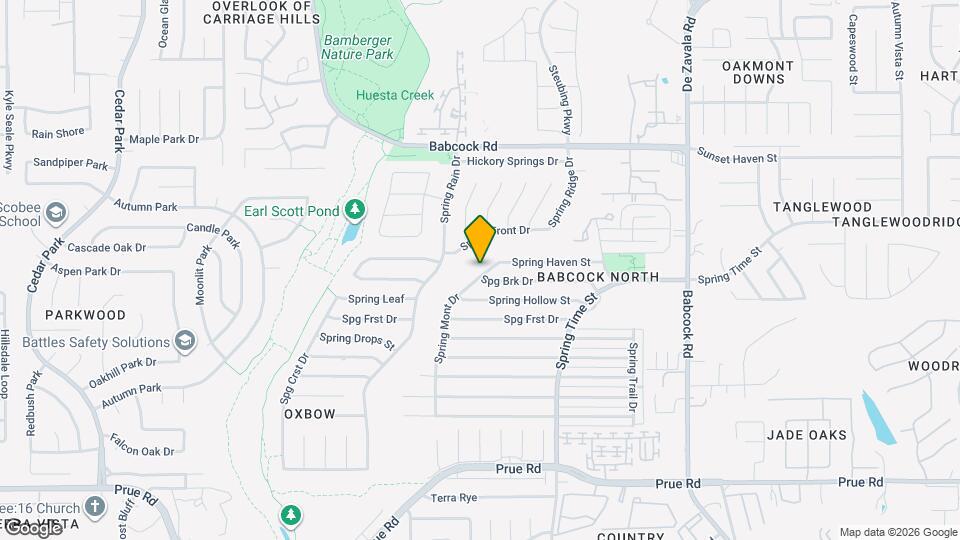 11703 Spring Mont Dr Map and Location Details