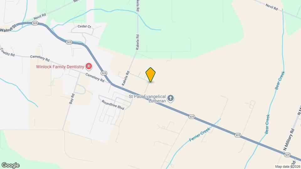 1012 Peach Rd Mapa y Detalles de la Ubicación