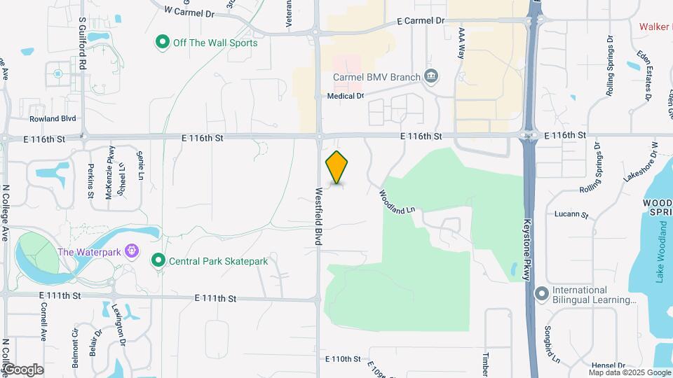 1727 Creekside Ln W Map and Location Details